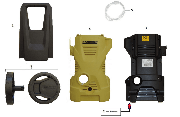 Lavadora Alta Pressão K2 127v Karcher