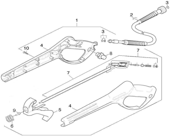 Lavadora de Alta Pressão K3.98 127v Karcher