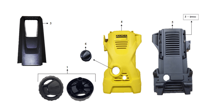 Lavadora Alta Pressão K2 127v Karcher Versão II