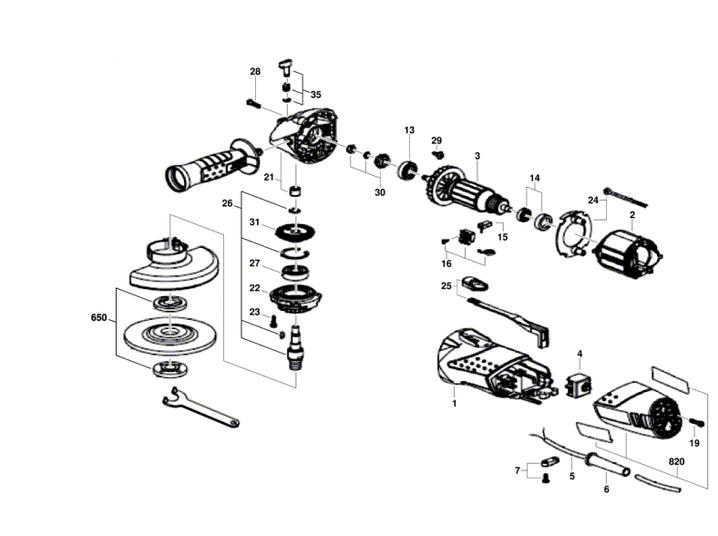 Esmerilhadeira SKIL 650W 220v F012900202