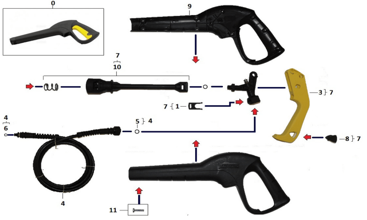Lavadora Alta Pressão K2 127v Karcher