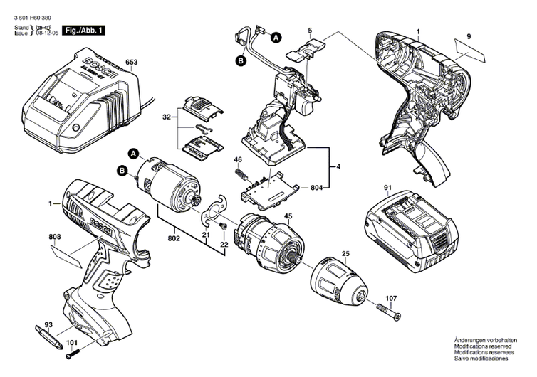 Parafusadeira GSR 18 V-LI 18V BOSCH 3601H603E0