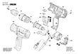 GSR 7-14 E BOSCH 3601D470D0 127V