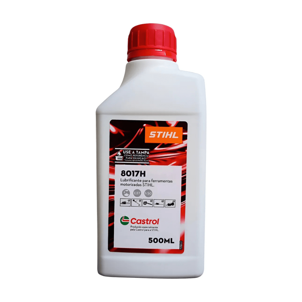 Combo Roçadeira Stihl FS 120 30,8CC à Gasolina 2T + Lubrificante 500ml + Misturador 1L + Fio de Corte 2,4mm + Cortador de Fio