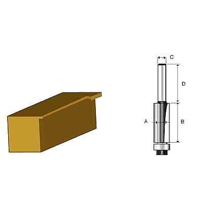 Fresa Para Rebaixo Em Formica Com Rolamento Ht D03193
