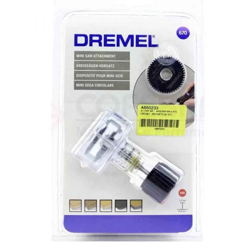 Acoplamento Mini Serra Com 1 Disco Para Micro Retífica Dremel 26150670Ac