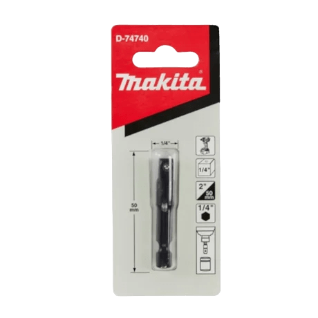 Adaptador De Soquete 1/4" X 1/4" Makita D74740