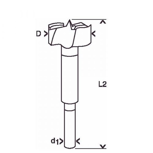 Adaptador Sds-Plus Para Coroas Dentadas - Bosch 2608598110