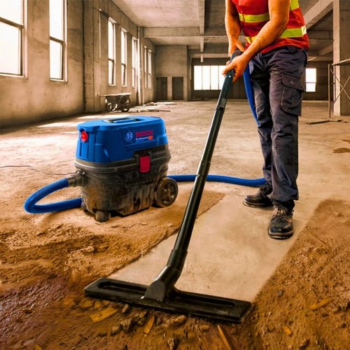 Aspirador De Pó E Água Profissional 25 Litros 1250W Com Acessórios 220V Gas 12-25 Pl Bosch 060197C1E0