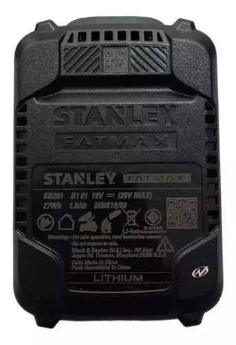 Bateria Sb201 20V 30Wh 1.5Ah Stanley V20 Na039638