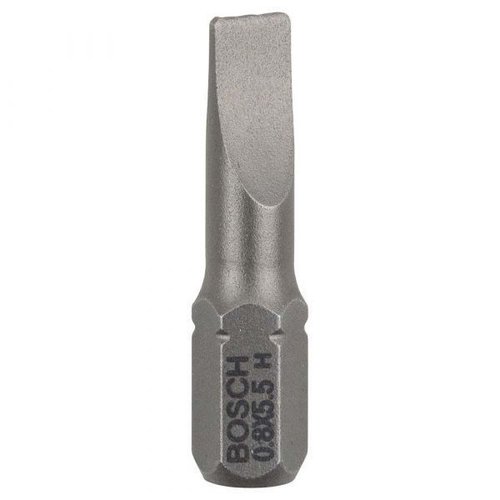Bit Fenda Extra Hard S0,8 X 5,5Mm X 25Mm Com 3 Unidades - Bosch  2607001461