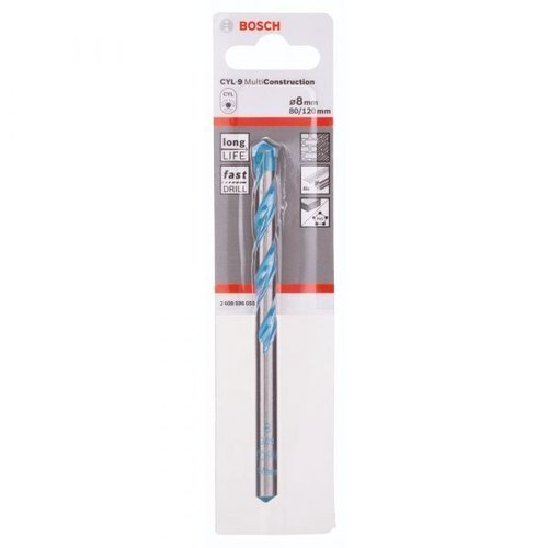 Broca Cyl-9 Multiconstruction 8 X 80 X 120 Mm - Bosch  2608596055