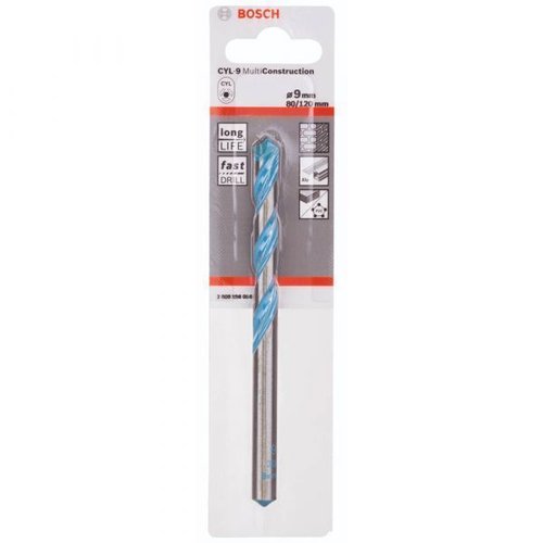 Broca Cyl-9 Multiconstruction 9Mm X 80Mm X 120Mm - Bosch  2608596056
