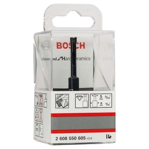 Broca Diamantada 5 X 30 X 65 Mm - Bosch  2608550605