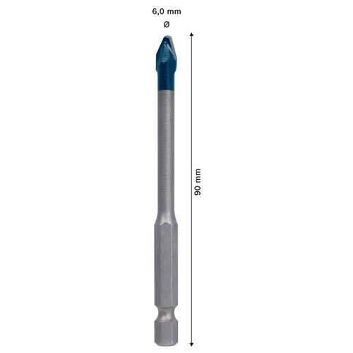 Broca Expert Hard Ceramic Hex-9 6,0Mm X 90Mm Bosch 2608900590