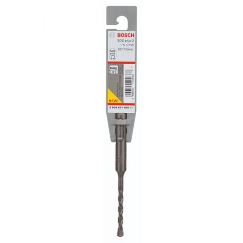 Broca Sds Plus-3 Para Concreto 5,5 X 50 X 110 Mm - Bosch  2608831005