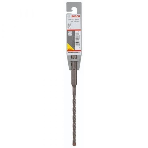 Broca Sds Plus-3 Para Concreto 6 X 100 X 160 Mm - Bosch  2608831008