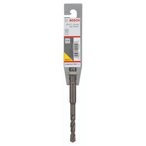 Broca Sds Plus-3 Para Concreto 8 X 50 X 110 Mm - Bosch  2608831018