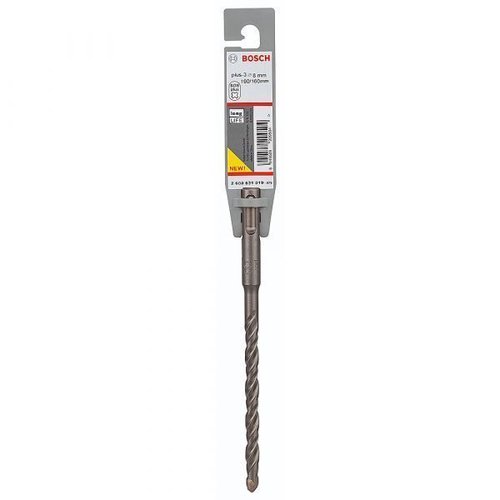 Broca Sds Plus-3 Para Concreto 8Mm X 100Mm X 160Mm - Bosch  2608831019