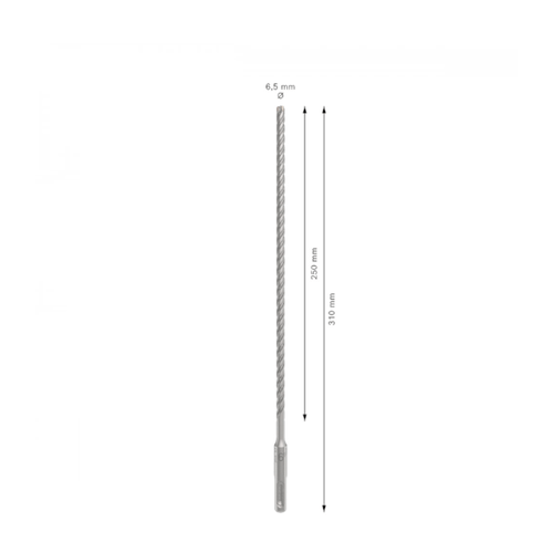 Broca Sds-Plus 5X 6,5Mm X 250Mm X 310Mm Bosch 2608836614