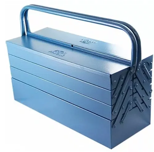 Caixa Para Ferramentas Sanfonada 7 Gaveteiros 50X20X25