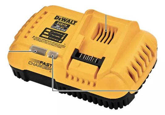 Carregador 220V Compatível 20/60V Max Flexvolt Dewalt Dcb118