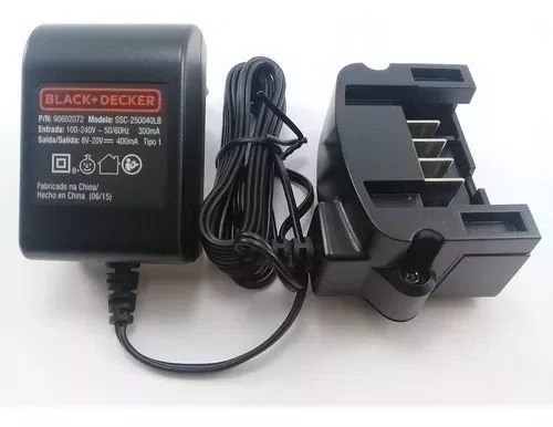 Carregador Bivolt Para Parafusadeira 3/8 Black Decker N588732
