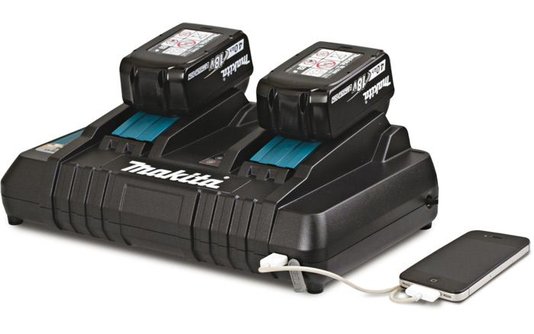 Carregador Duplo De Bateria Dc18Rd 127V Makita 1969289