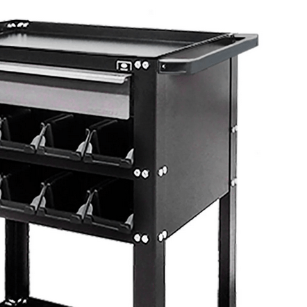 Carro Para Ferramentas Com Gavetas Plásticas Dark Presto 91028