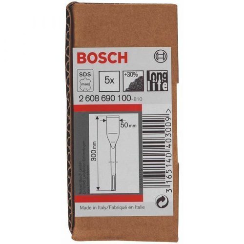 Talhadeira Encaixe Sds Max 50x300mm 2608690100 Bosch
