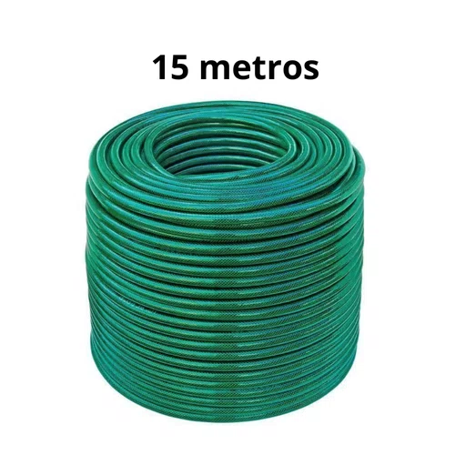 Combo Lavadora de Alta Pressão Bosch GHP 180 127V + Mangueira Jardim Flex 15m Verde