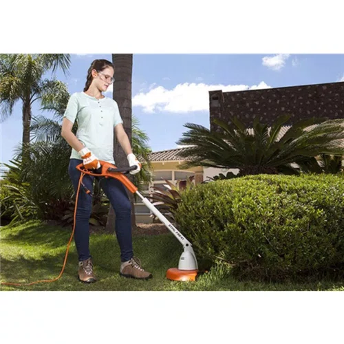 Combo Roçadeira Elétrica Stihl FSA 41 127V + Carretel de Corte com Fio Nylon + Fio de Corte Redondo 1,4mm x 16m