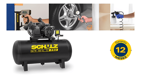 Compressor De Ar De Pistão Pro Csv 10/110 Mono 220V Schulz 92177530