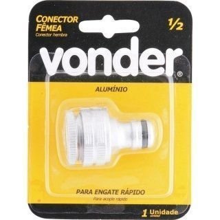 Conector Para Engate Rápido Em Alumínio 1/2 - Vonder  3198112007