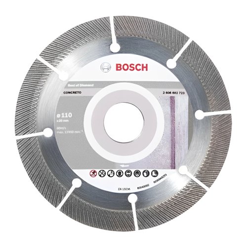 Disco De Corte Diamantado Para Concreto 110X20Mm Bosch 2608602723