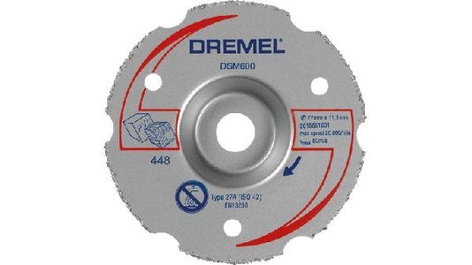 Disco De Corte Rente Saw-Max Dremel Dsm600 Para Madeira E Plástico 2615S600Jb
