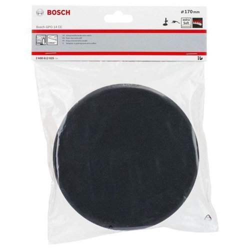 Disco De Espuma Extra Macio 170Mm 1 Peça - Bosch 2608612025