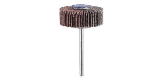 Disco De Lixa Flap Dremel 503 9,5Mm Grão 120 Médio Para Acabamentos Metal, Madeira, Plástico 2615000503