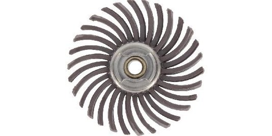 Escova Abrasiva Dremel Ez471Sa Para Detalhes De 25,4Mm Grao 36 Grosso Para Metal, Madeira, Aluminio E Plástico - Sistema Ez Lock Troca Rapida 2615E471Aa