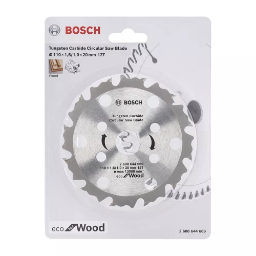 Disco De Serra Circular Collteq 110mm Bosch 2608644669