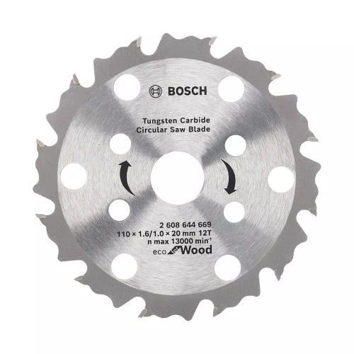 Disco De Serra Circular Collteq 110mm Bosch 2608644669