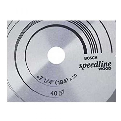 Disco De Serra Circular 184Mm 40 Dentes- Bosch 2608640997