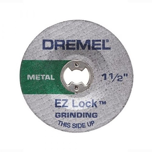 Disco De Uso Lateral Dremel Ez541Gr Para Esmerilhar 38,1Mm Metal, Soldas, Rebites E Oxidação - Sistema Ez Lock Troca Rápida 2615E541Ac