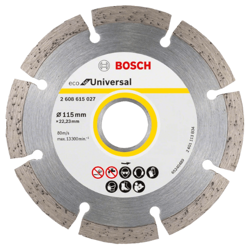 Disco Diamantado Ecoline Segmentado Bosch 2608615027