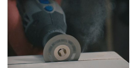 Disco Diamantado Dremel Ez545 De 38,1Mm Para Vidro, Cerâmica E Pedra - Sistema Ez Lock Troca Rápida 2615E545Ad