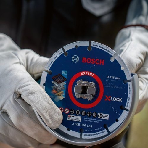 Disco Diamantado Para Metal 125Mm X-Lock - Bosch  2608900533