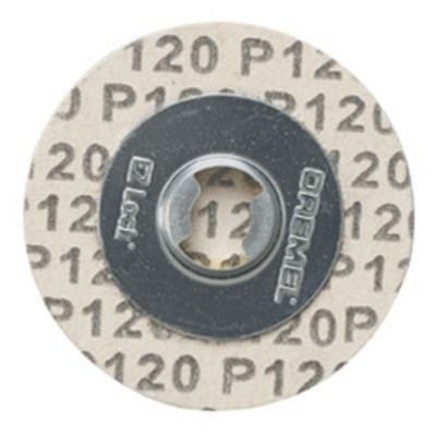 Disco De Lixa Dremel Ez412Sa 31,8Mm Grão 120 Médio Para Madeira E Remoção De Pintura - Sistema Ez Lock Troca Rápida 2615E412Ac