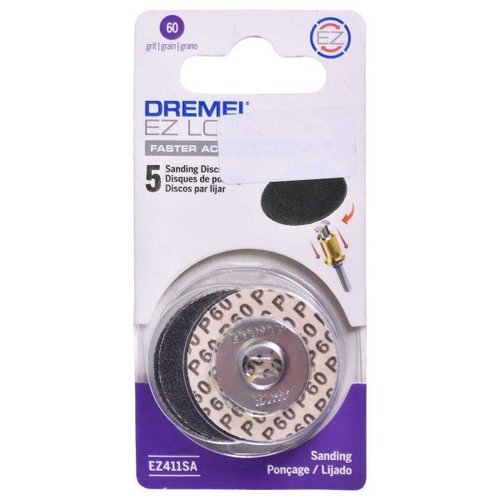Disco De Lixa Dremel Ez411Sa 31,8Mm Grão Grosso Madeira E Remoção De Pintura - Sistema Ez Lock Troca Rápida 2615E411Ad