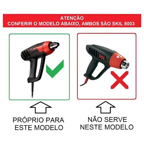 Resistencia Soprador Termico Skil 8003 220v 1600a005aj