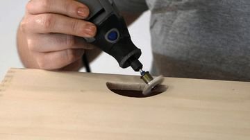 Disco De Nylon 3/8" Grão 120 Para Micro Retífica Ez Lock 2615E472Aa Dremel